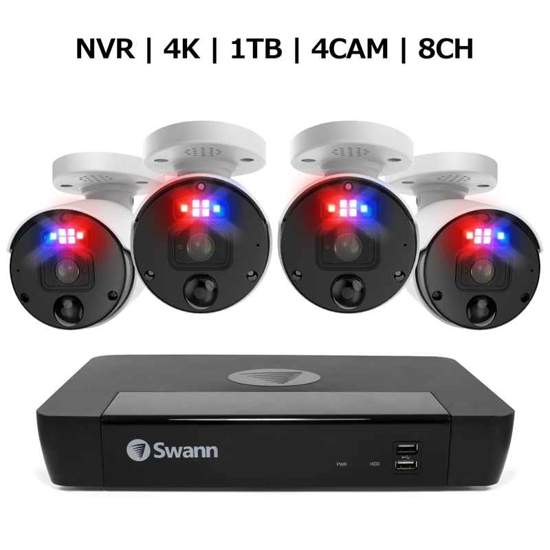 (コストコ) Swann（スワン）NVR 4Kカメラ4台セット セキュリティシステム