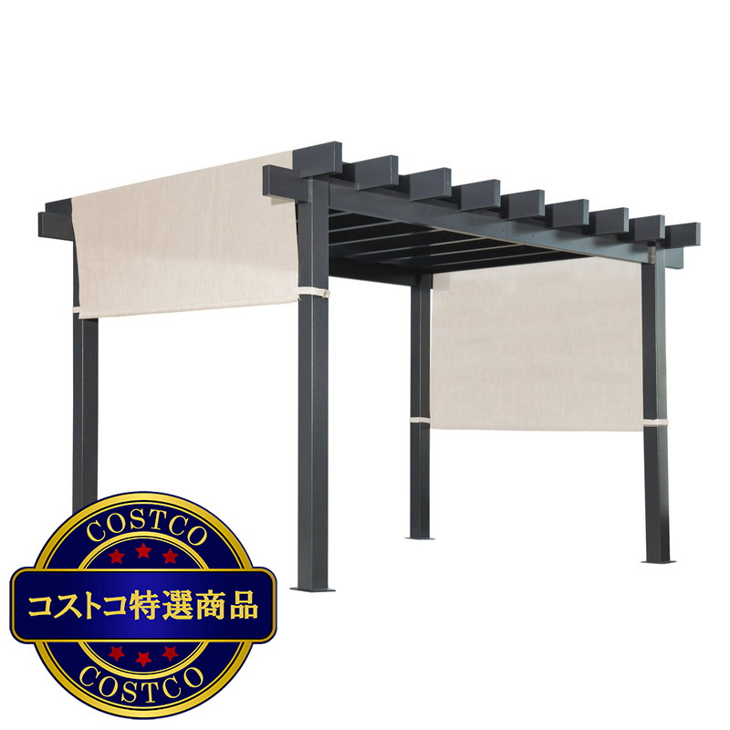 (コストコ) ソジャグ Yamba 10 x 13フィート(約3 x 4m) パーゴラ - 画像 (3)