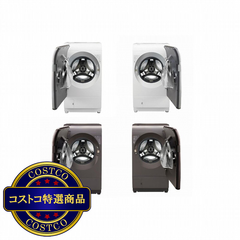 (コストコ) シャープドラム式洗濯機 洗濯 12kg 乾燥 6kg - 画像 (3)