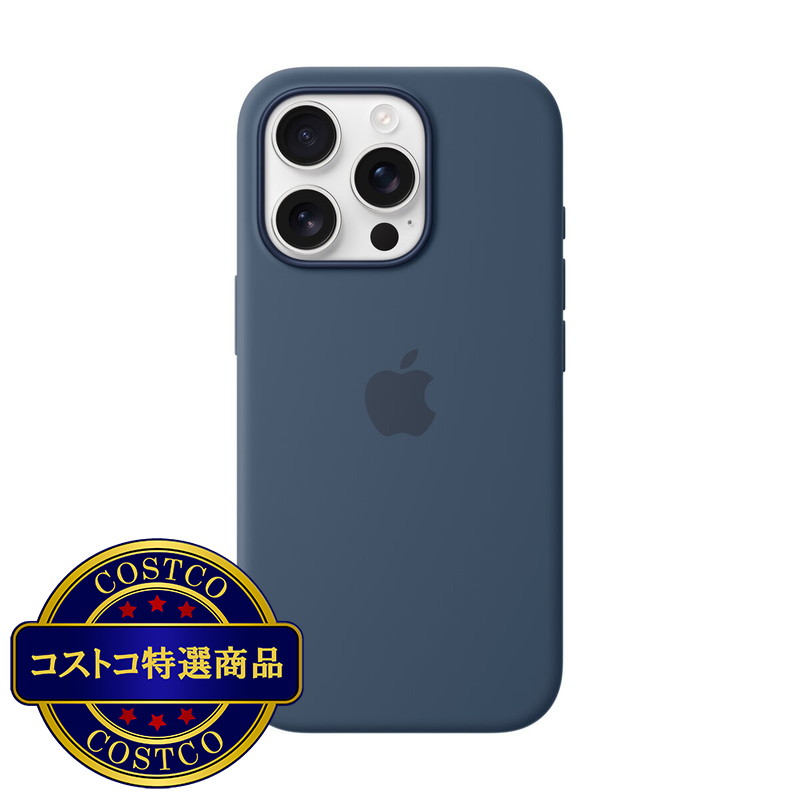 (コストコ) MagSafe対応iPhone 16 Proシリコーンケース - デニム - 画像 (2)