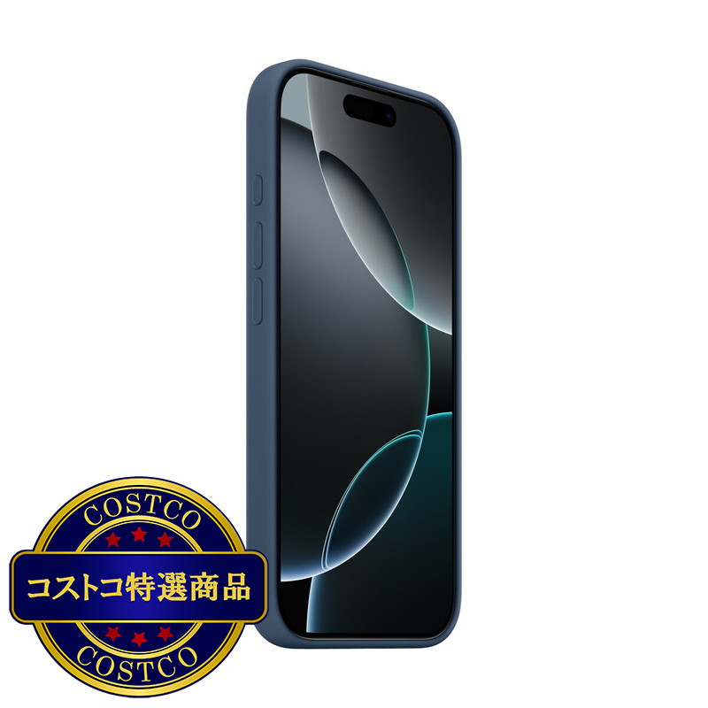 (コストコ) MagSafe対応iPhone 16 Proシリコーンケース - デニム