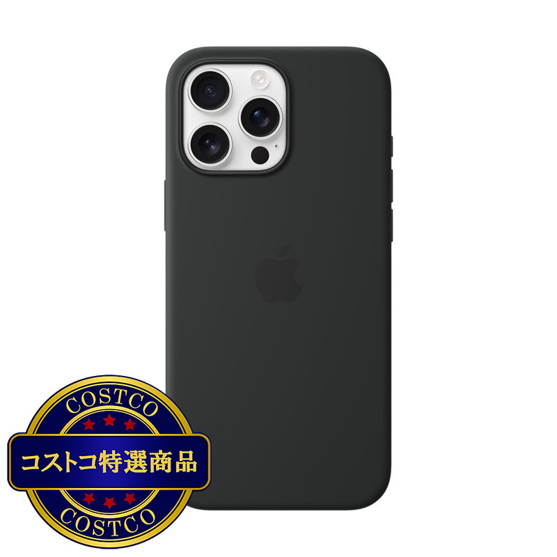 (コストコ) MagSafe対応iPhone 16 Pro Maxシリコーンケース - ブラック