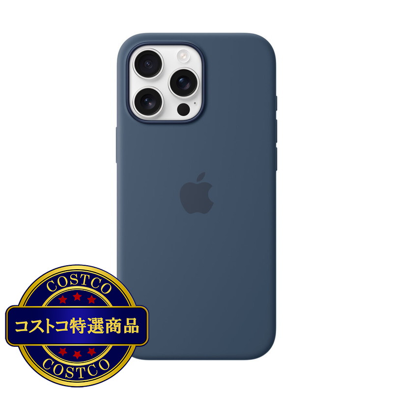 (コストコ) MagSafe対応iPhone 16 Pro Maxシリコーンケース - デニム