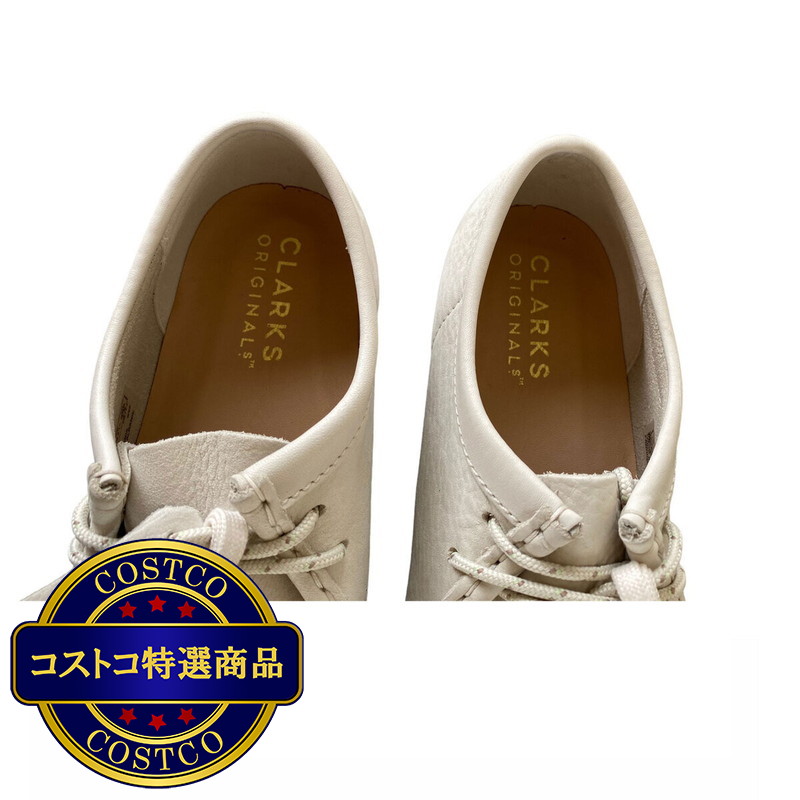 (コストコ) クラークス メンズ ワラビー オフホワイト - 画像 (3)