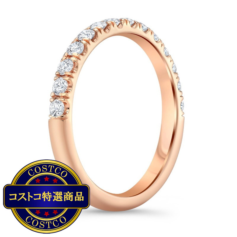 (コストコ) 18K ローズゴールド 0.45カラット ダイヤモンド リング - 画像 (2)