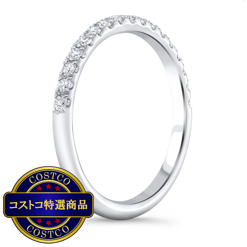 (コストコ) 18K ホワイトゴールド 0.30カラット ダイヤモンド リング - 画像 (2)