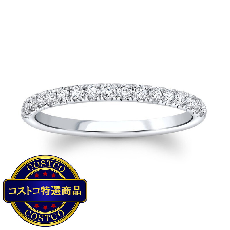 (コストコ) 18K ホワイトゴールド 0.30カラット ダイヤモンド リング
