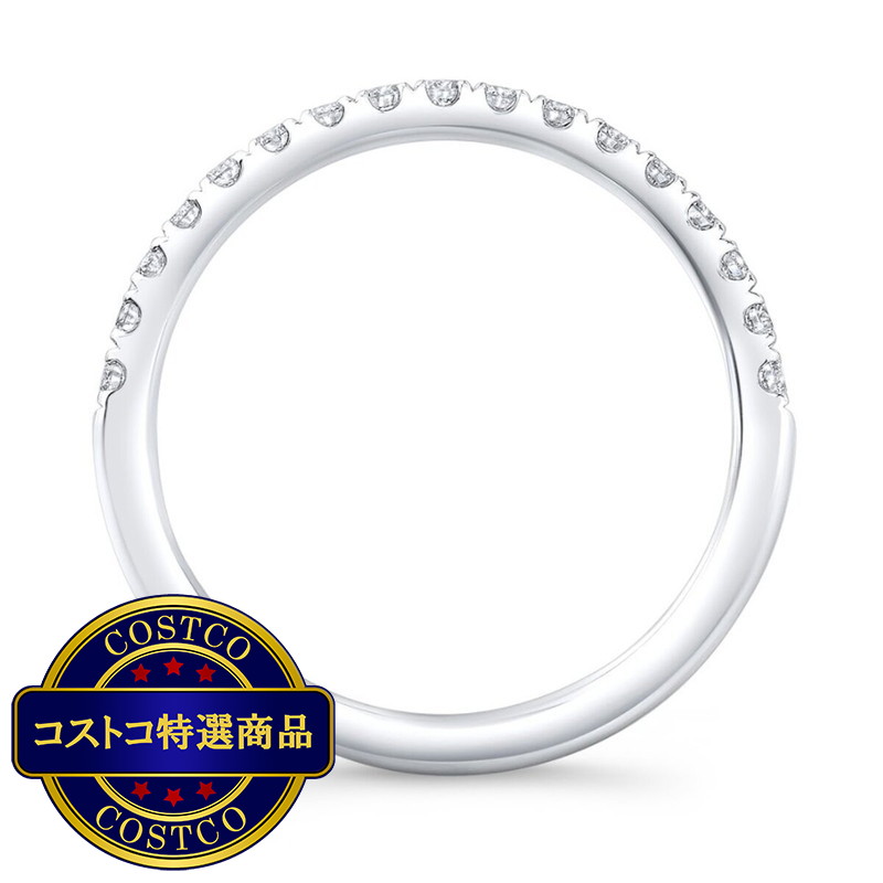(コストコ) 18K ホワイトゴールド 0.30カラット ダイヤモンド リング - 画像 (3)