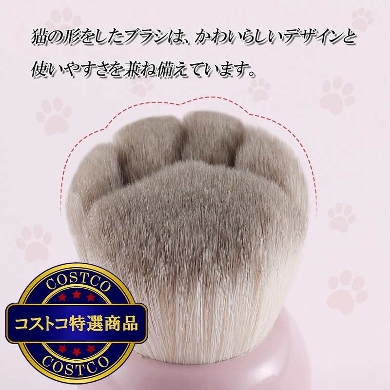 (コストコ) AINOCHI ピンクラグドールシリーズ メイクブラシ12本セット - 画像 (2)