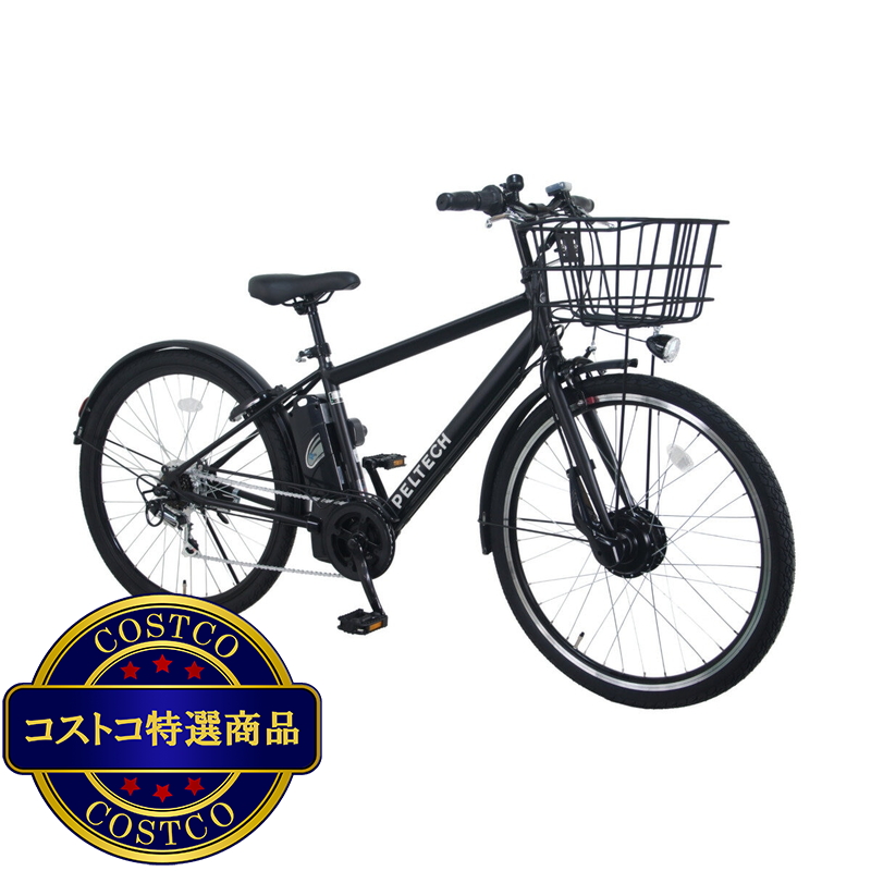 PELTECH 27.5インチ 電動アシストクロスバイク TDA-207ZP-12Ah バッテリー - 画像 (2)