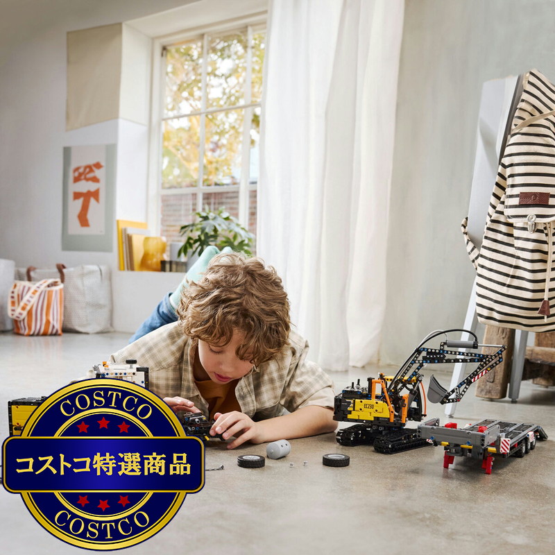 (コストコ) レゴ ボルボ FMX トラック & EC230 電気掘削機 - 画像 (3)