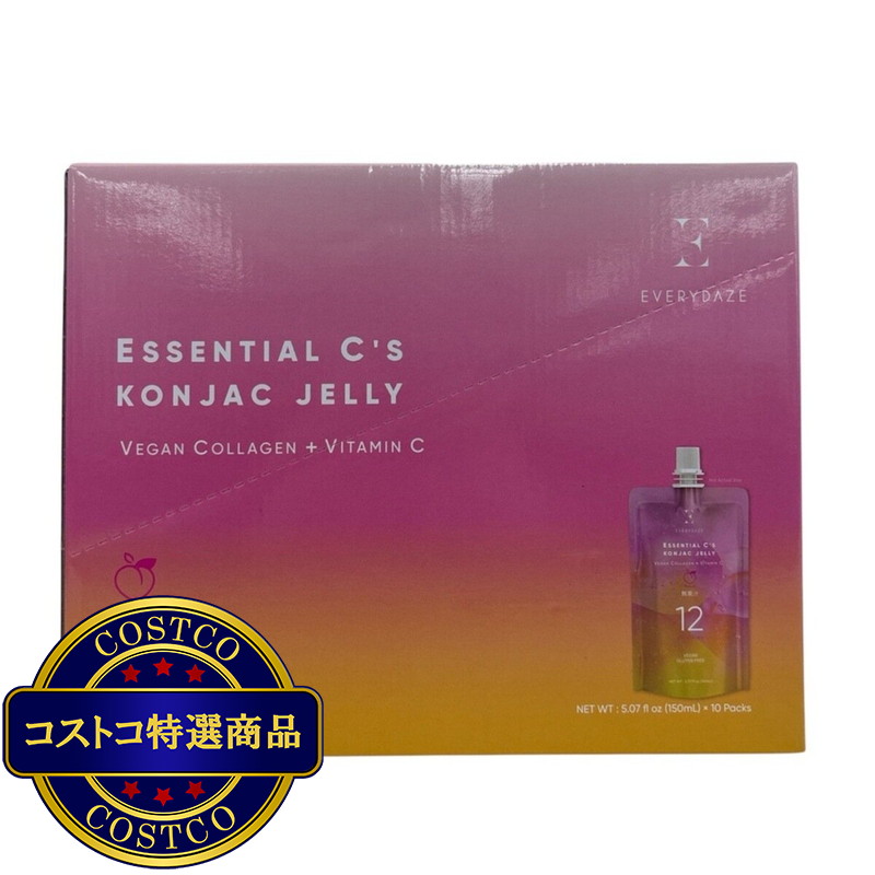 (コストコ) C'S こんにゃくゼリー ピーチ 10パック