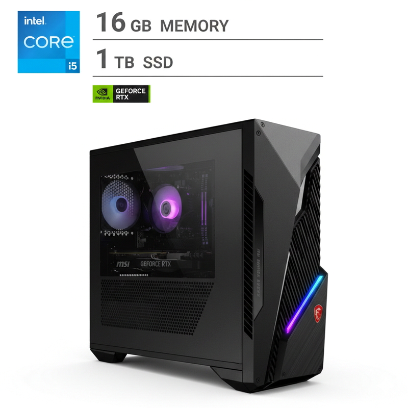 (コストコ) MSI ゲーミングデスクトップPC/intel Core i5/メモリ16GB/SSD 1TB/MAG INFINITE S3 14NUC5-2069JP