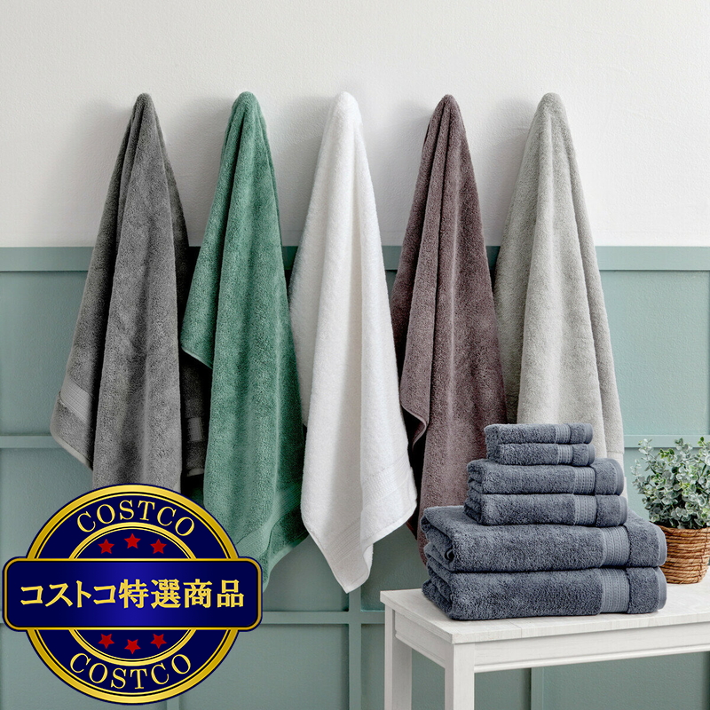 グランデュール ハンドタオル2枚 + ウォッシュタオル2枚 セット - 画像 (3)
