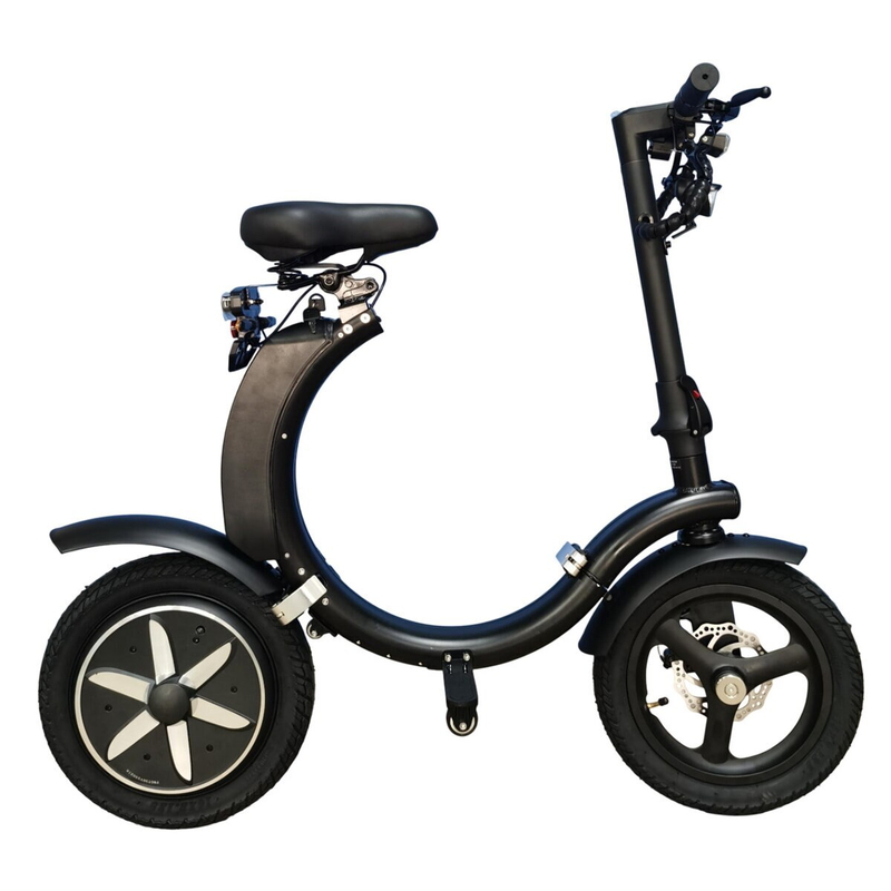 (コストコ) SWIFT HORSE K2 14インチ 折り畳み電動バイク 特定小型原付 Ver.2 黒 - 画像 (2)