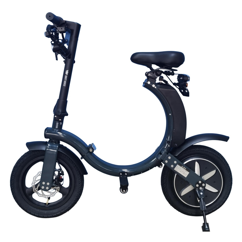 (コストコ) SWIFT HORSE K2 14インチ 折り畳み電動バイク 特定小型原付 Ver.2 青 - 画像 (2)