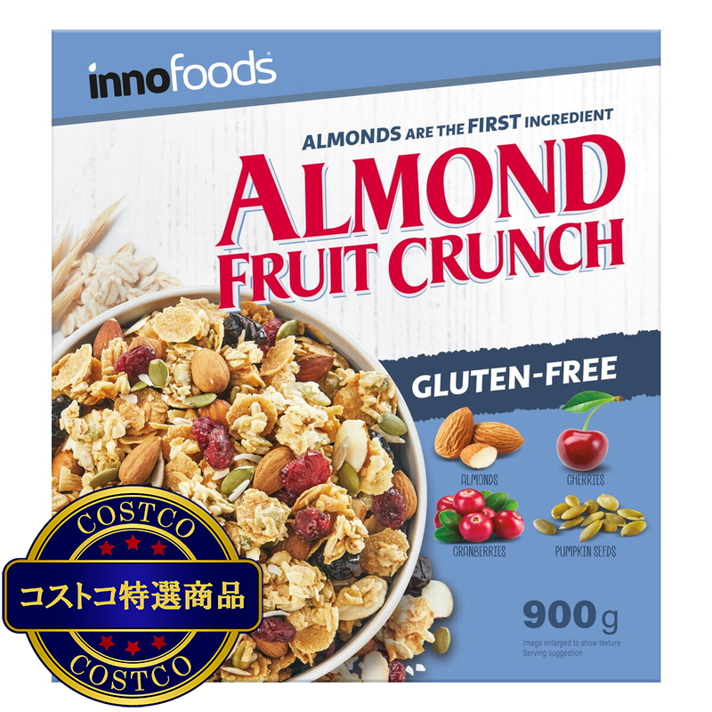 (コストコ) Innofoods アーモンドフルーツクランチシリアル 900g