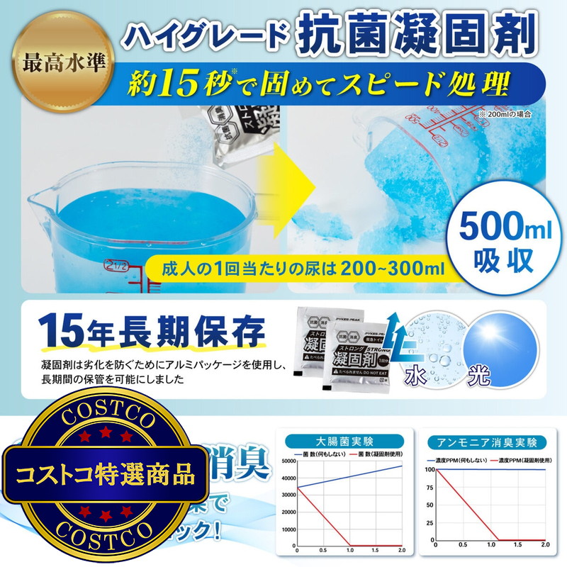 (コストコ) 救急トイレ120回セット - 画像 (3)
