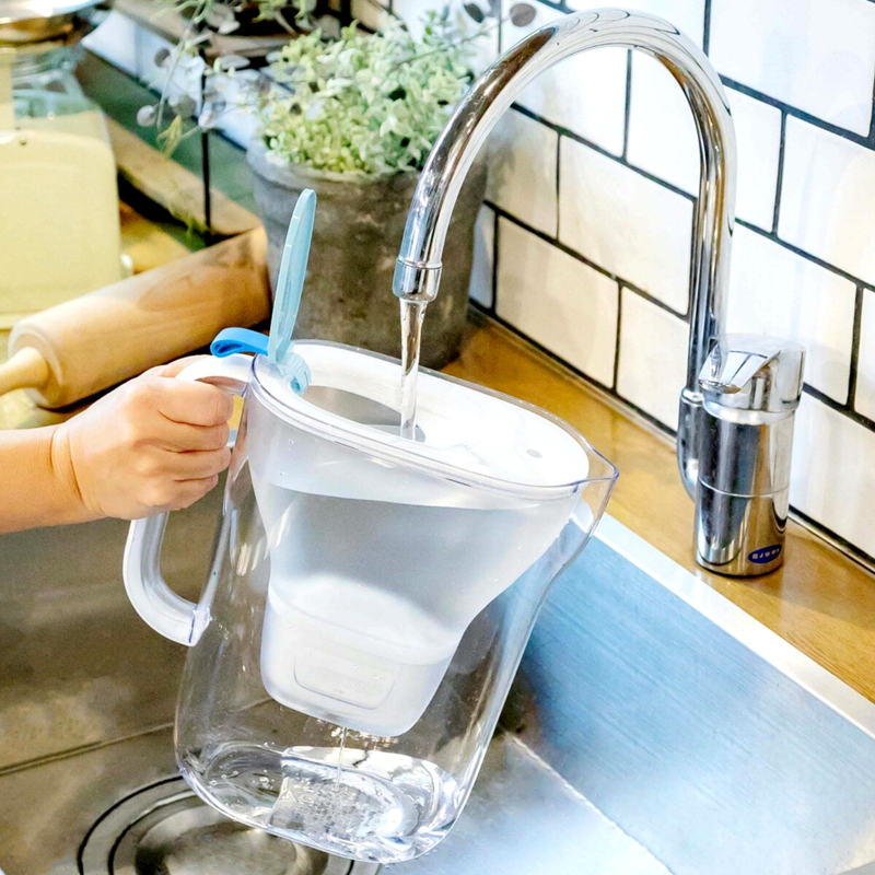 (コストコ) ブリタ ポット型浄水器 スタイル マクストラプロ カートリッジ4個付き - 画像 (3)