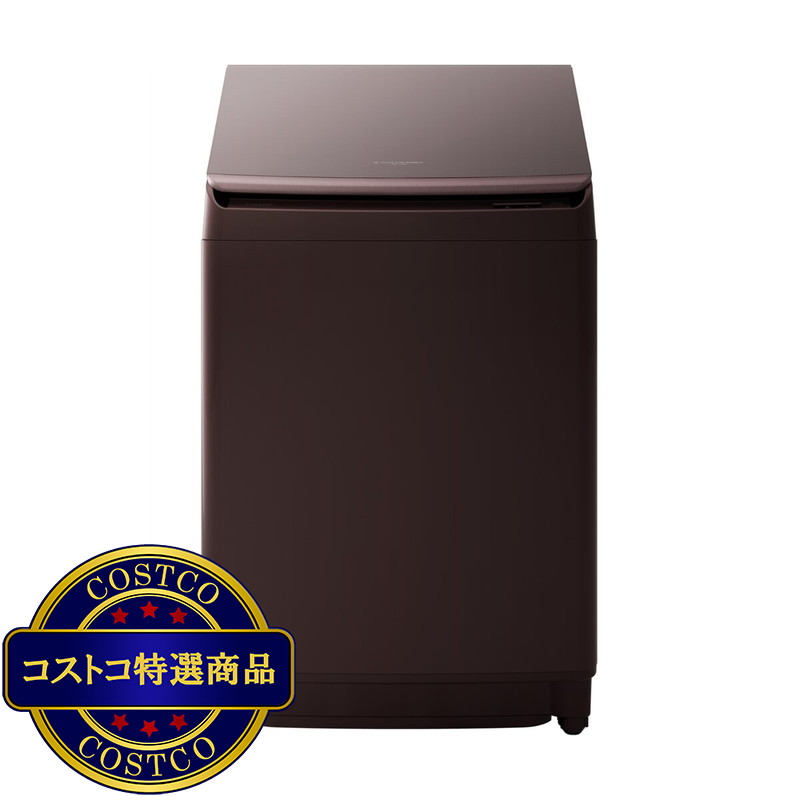 (コストコ) 東芝 洗濯乾燥機 ZABOON 洗濯12kg 乾燥 6kg ボルドーブラウン AW-12VP3-T