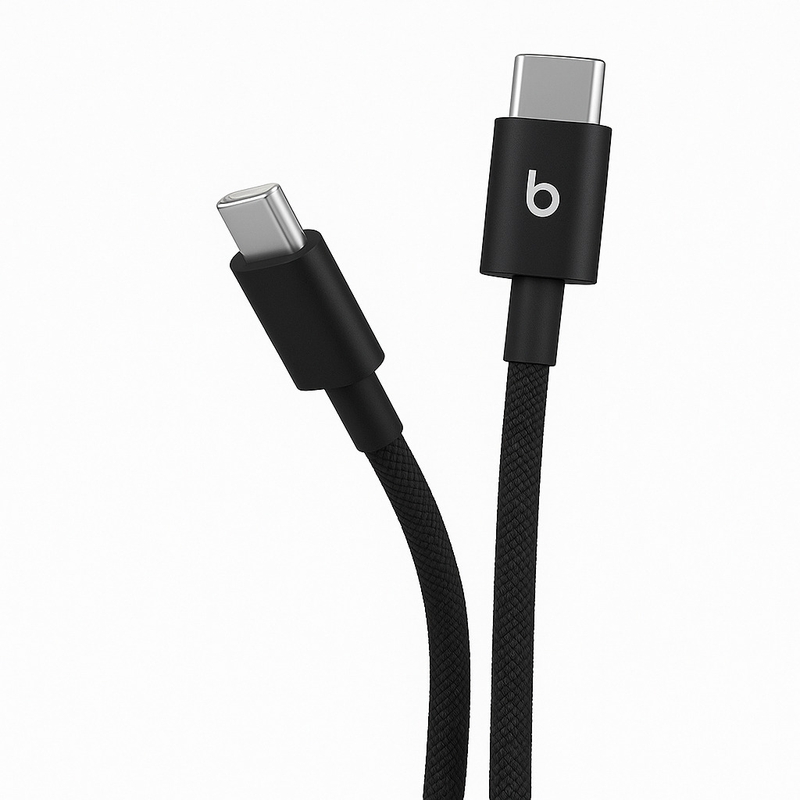 (コストコ) Beats USB-C - USB-C 編み込み式充電ケーブル (1.5m) 2本セット ボルトブラック