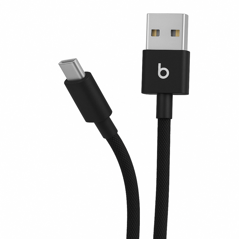 (コストコ) Beats USB-A - USB-C 編み込み式充電ケーブル (1.5m) ボルトブラック