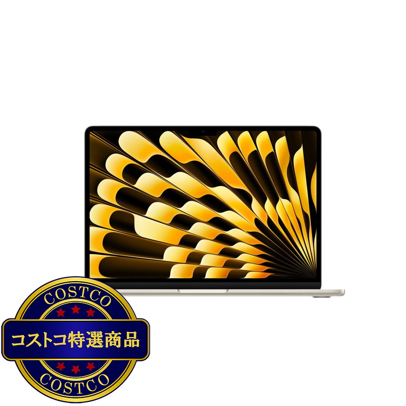 (コストコ) Apple MacBook Air 13インチ/10コアCPU/ 10コアGPU/M4チップ /24GB/512GB SSD - 画像 (3)
