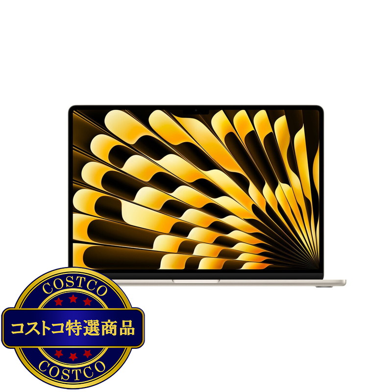 (コストコ) Apple MacBook Air 15インチ/10コアCPU/ 10コアGPU/M4チップ /24GB/512GB SSD - 画像 (3)