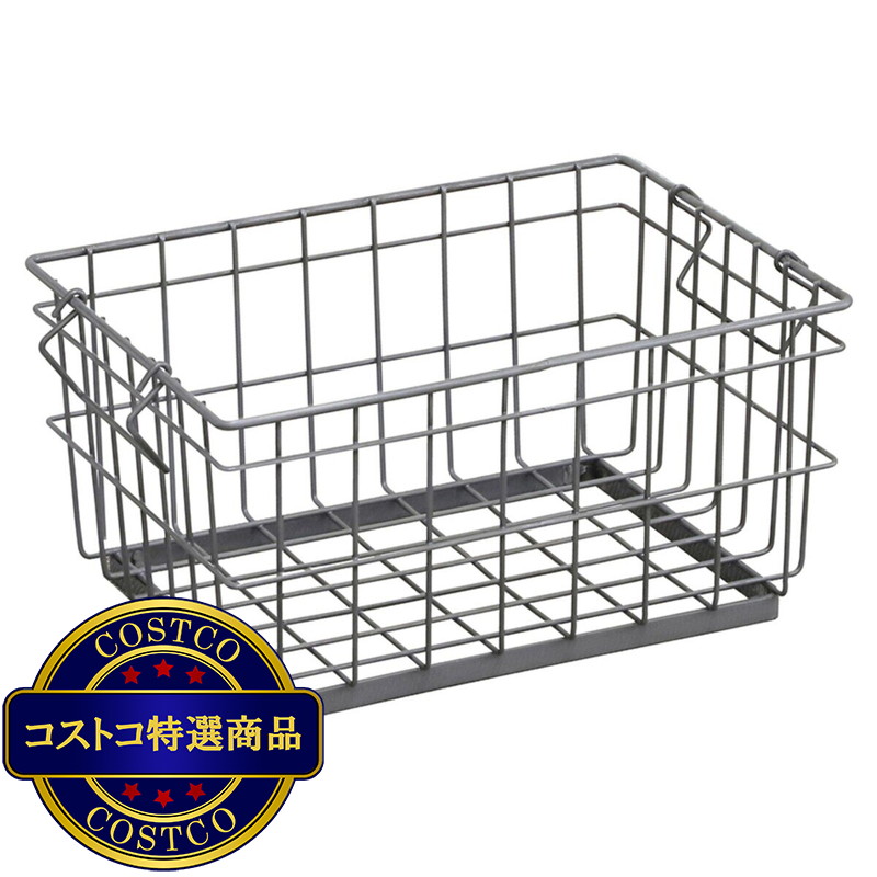 (コストコ) COLLEND(コレンド) ワイヤーバスケット(15L) WW-WB-15L