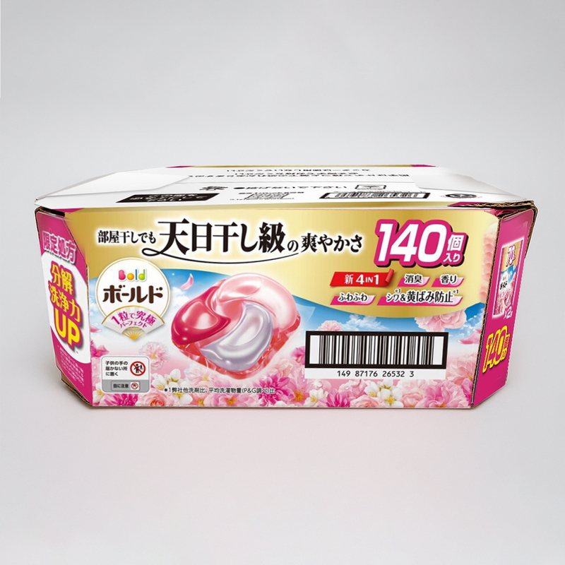 (コストコ) ボールド 洗濯洗剤 ジェルボール 4in1 華やかおひさまとプレミアムブロッサムの香り 詰め替え 70個ｘ2袋