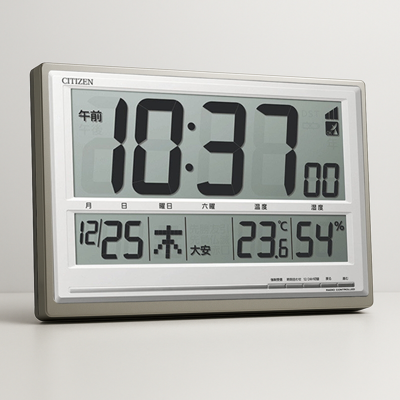 (コストコ) CITIZEN デジタル電波時計 8RZ199-019