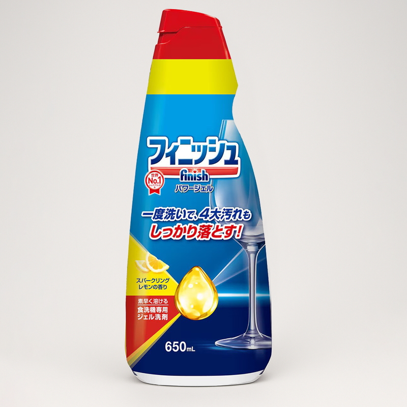 (コストコ) フィニッシュ パワージェルレモン 650ml