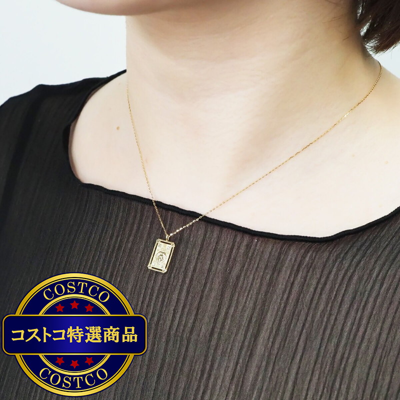 (コストコ) 18K イエローゴールドタロットペンダント 「力」 - 画像 (3)