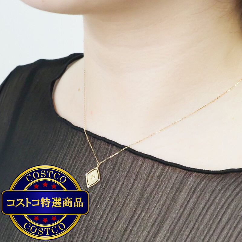 (コストコ) 18K イエローゴールドタロットペンダント「 恋人」 - 画像 (3)
