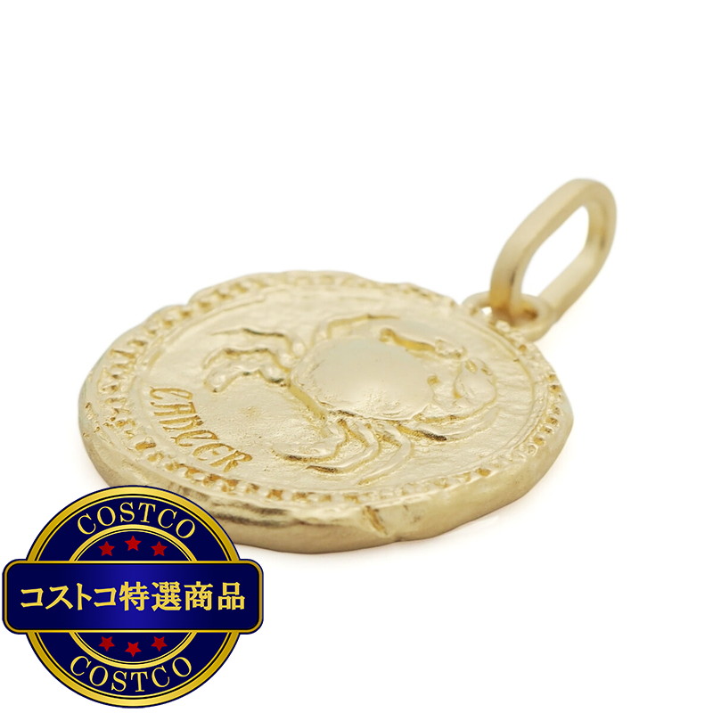 (コストコ) 18Kイエローゴールド 星座ペンダントトップ かに座 - 画像 (3)