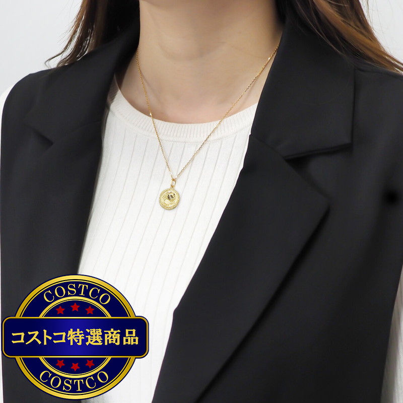 (コストコ) 18Kイエローゴールド 星座ペンダントトップ かに座 - 画像 (4)