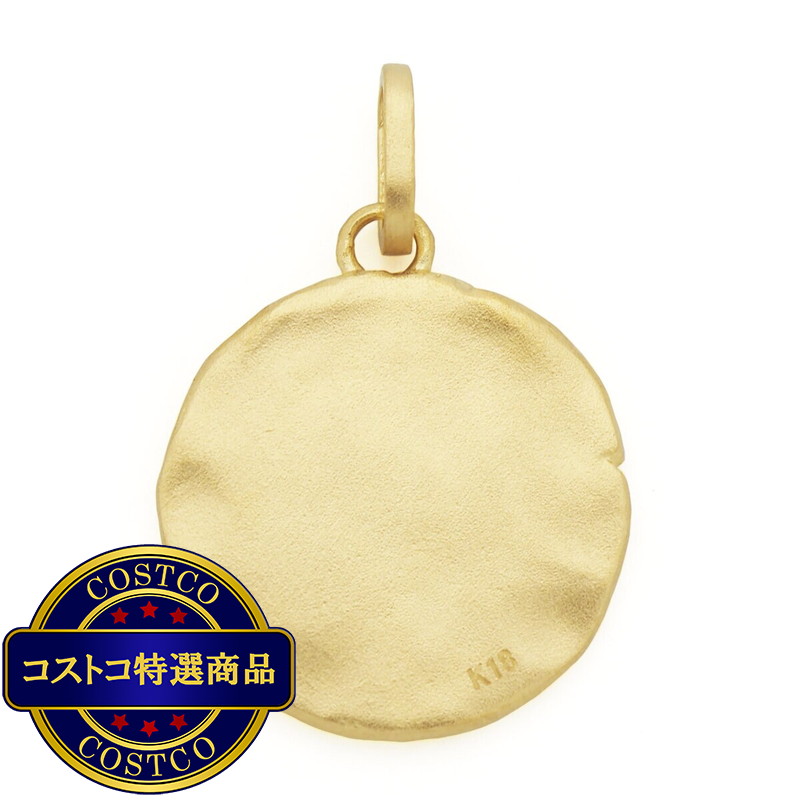 (コストコ) 18Kイエローゴールド 星座ペンダントトップ おとめ座 - 画像 (2)