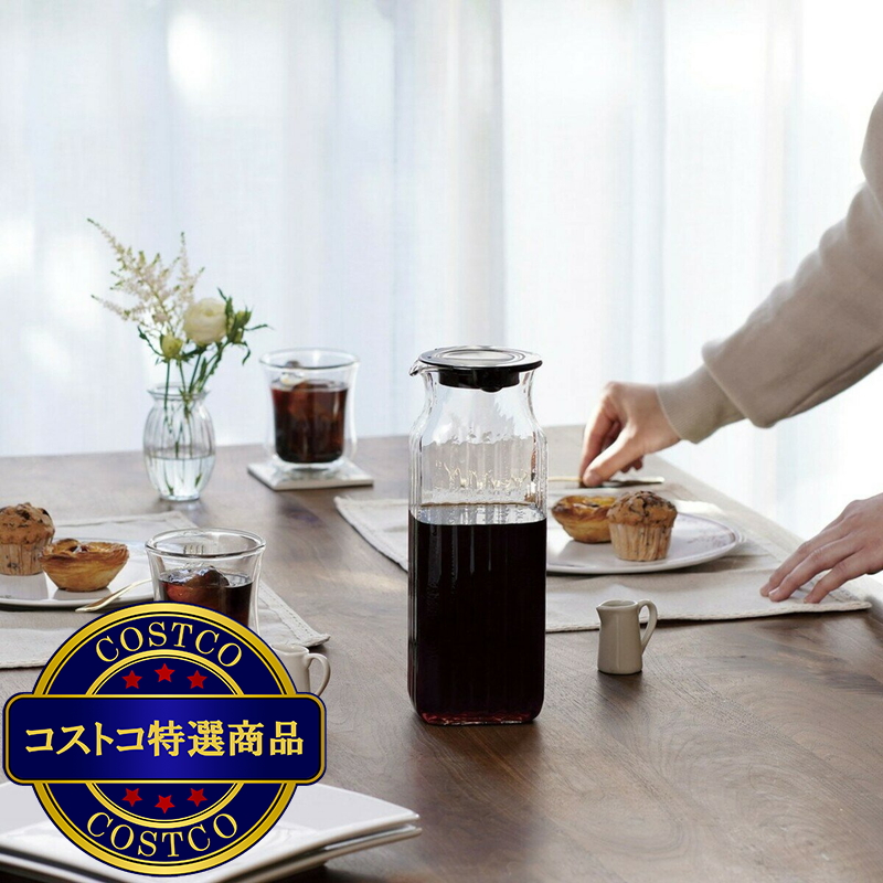 (コストコ) イワキ 水出し角形コーヒーサーバー 1L - 画像 (4)
