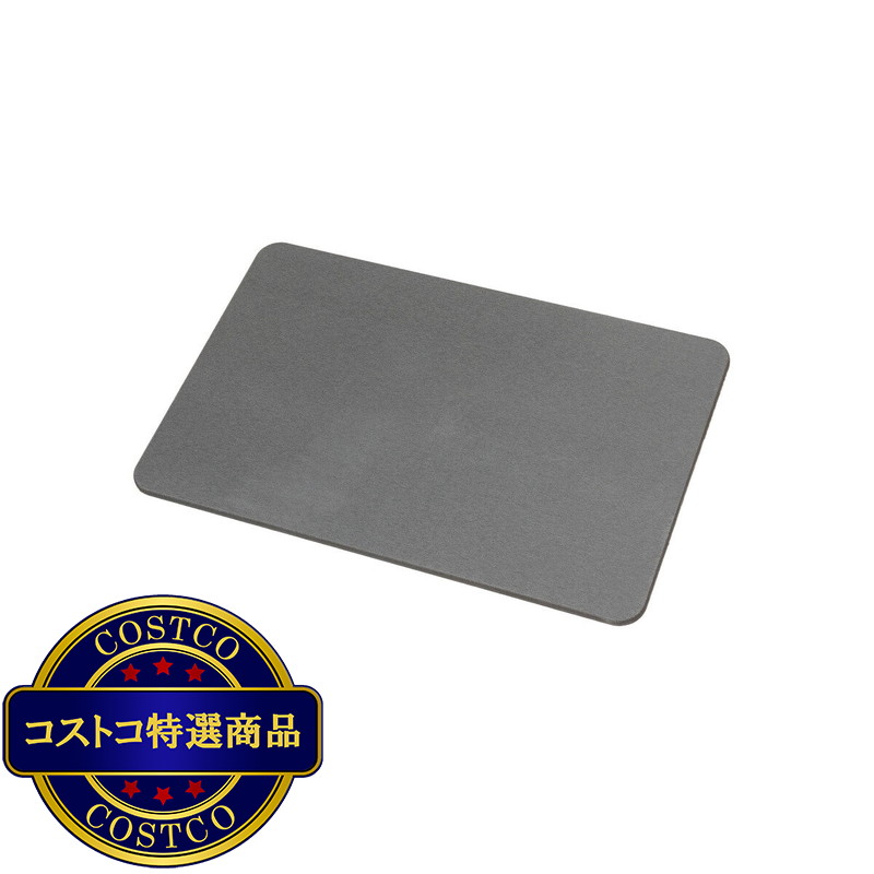 ADDIS 珪藻土バスマット 60cm x 39cm x 0.9cm