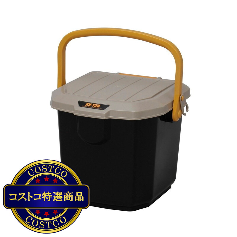 (コストコ) アイリスオーヤマ 洗車用バケツ 15L RV-15B - 画像 (2)