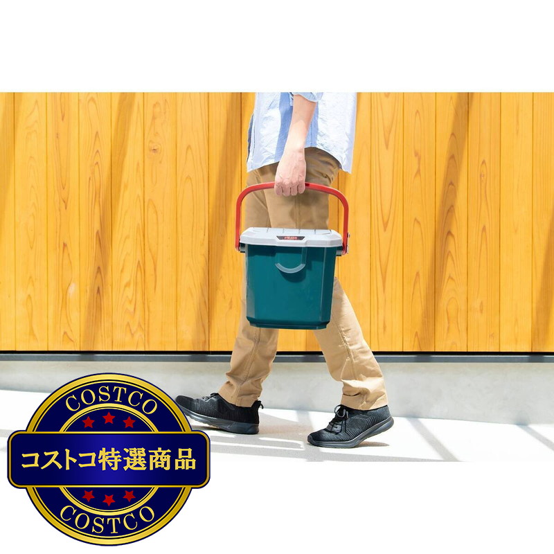 (コストコ) アイリスオーヤマ 洗車用バケツ 15L RV-15B - 画像 (3)