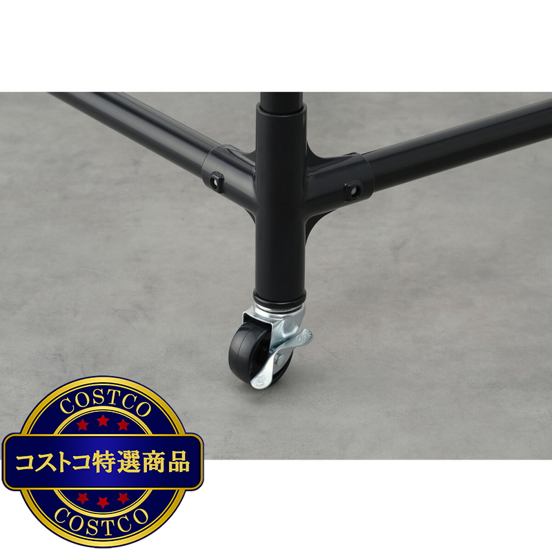 (コストコ) アイリスオーヤマ タイヤラック 専用キャスター 2個入 - 画像 (2)
