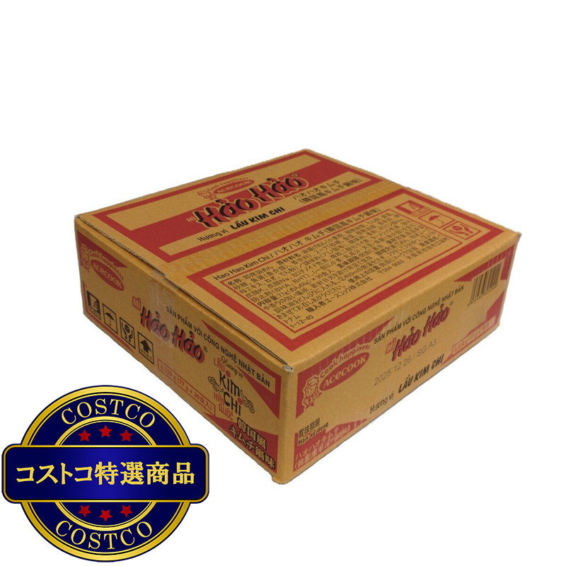 (コストコ) ハオハオ キムチラーメン 77g x 30食