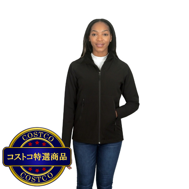(コストコ) カークランドシグネチャー フード付き ソフトシェル ジャケット