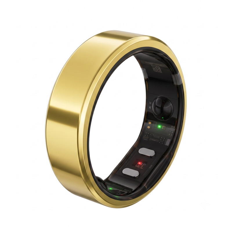 RING CONN 第二世代 AI スマートリング ロイヤルゴールド