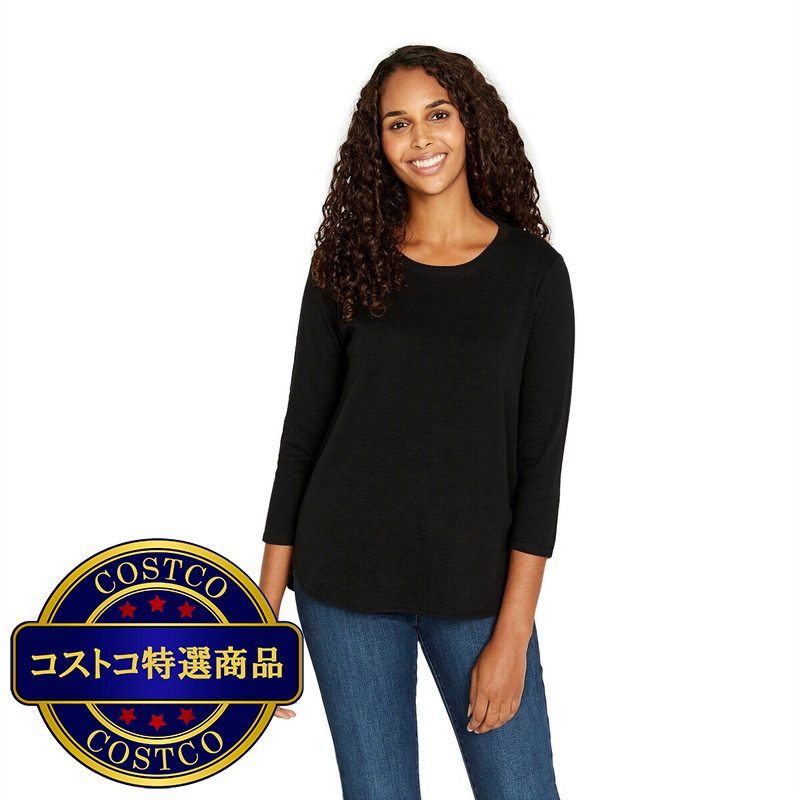 (コストコ) カークランドシグネチャー 7分袖Tシャツ