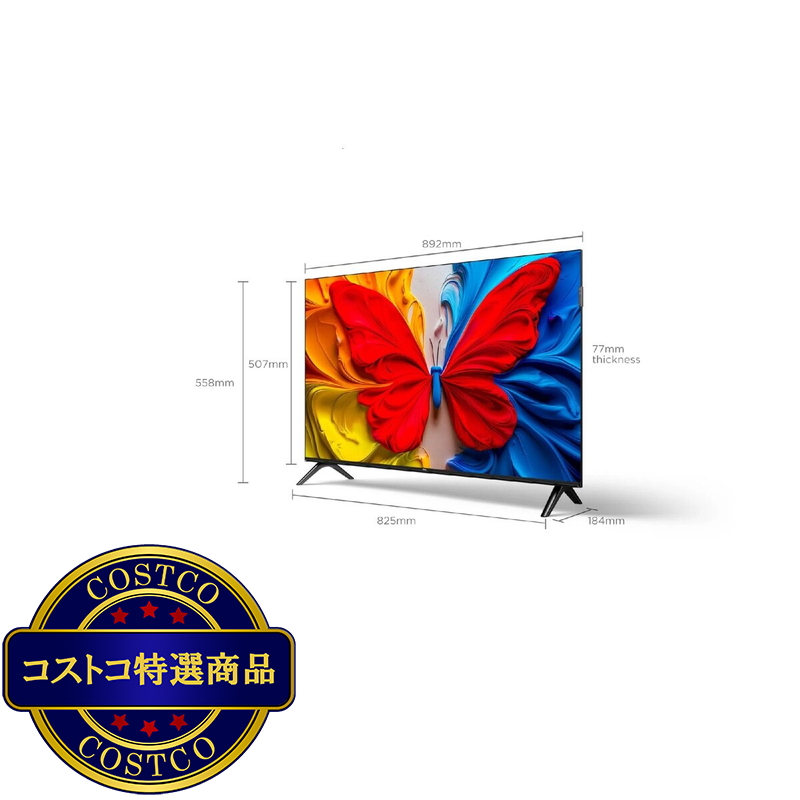 (コストコ) TCL 40インチ フルHD 液晶テレビ 40S51K - 画像 (2)
