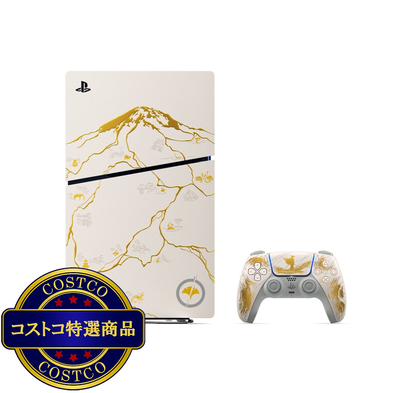 (コストコ) PlayStation5 "Ghost of Y tei" ゴールド リミテッドエディション - 画像 (2)