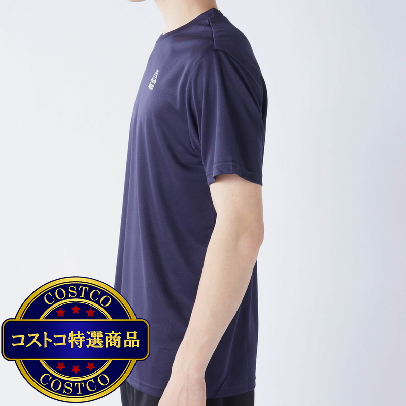 (コストコ) カッパ メンズ 半袖Tシャツ ブラックロゴ - 画像 (2)