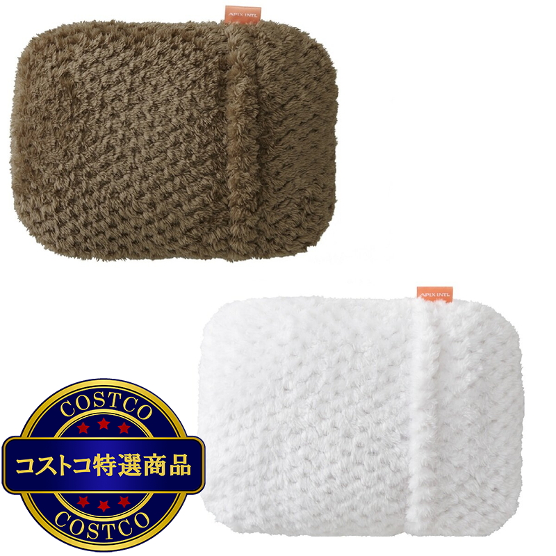 アピックス 蓄熱式エコ電気湯たんぽ SHIZUKU AEY-S30-WH/BR